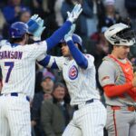 Adames e Chapman cometem dois erros enquanto os gigantes do SF perdem para os Cubs