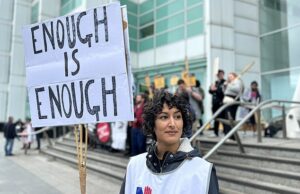 Agora as irmãs poderiam intervir! O sindicato ameaça o processo neste verão depois que o governo ignora os requisitos para um aumento salarial “significativo” Espera -se que o Royal College of Nursing chefes dê um aviso aos ministros para navegar muito perto do vento.