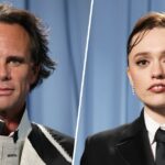 Aimee Lee Wood e Walton Goggins no Met Gala.