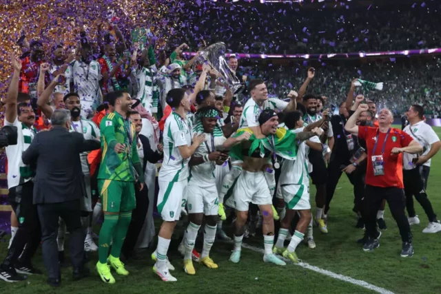 Al-Ahli coroou os reis da Ásia após um triunfo histórico em Jedda	


