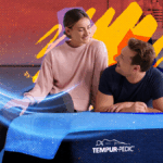 Alívio de resfriamento de Tempur-Pedic® para que dormem