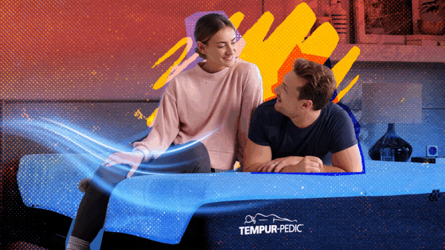 Alívio de resfriamento de Tempur-Pedic® para que dormem




