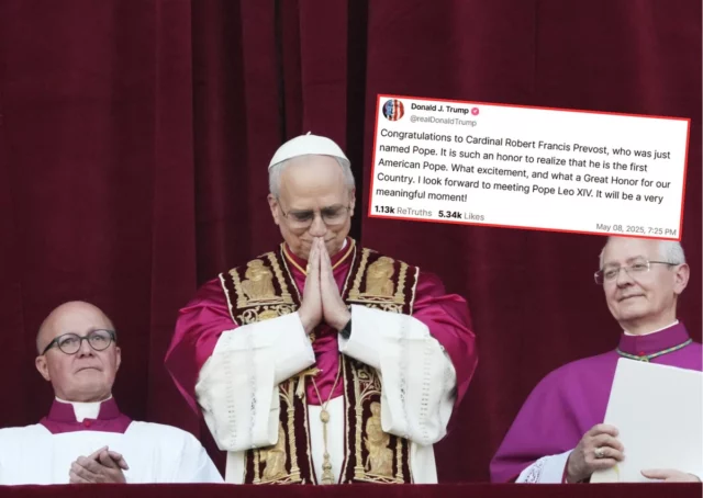 Americano com um novo papa. É assim que Donald Trump reagiu



