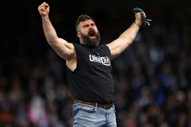 As águias recebem a previsão do major 2025 Jason Kelce

