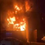 Essas são as imagens assustadoras que mostram um fogo mortal que matou a vida de três filhos e suas mães em Brent, no noroeste de Londres, nas primeiras horas da manhã