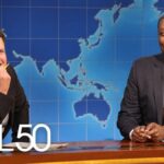 Atualização de fim de semana do SNL traz de volta a piada WAPS para a final da temporada 50