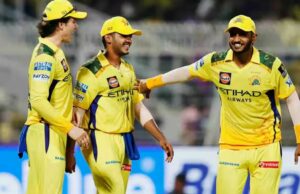 Ayush Mhatre se mantém em uma ótima captura nas cordas de fronteira que envia Rinku Singh para a lixeira para nove em KKR vs CSK IPL2025 Match (Watch) 0 fechar