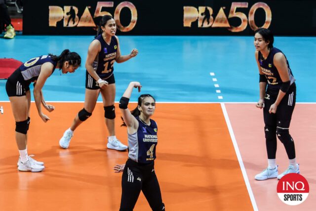 Bella Belen Nu vence Feu Uaap Temporada 87 Final de Voleibol Feminino Final