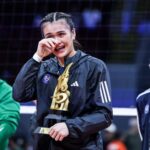 Bella Belen Nu Lady Bulldogs UAAP Temporada 87 MVP de vôlei feminino
