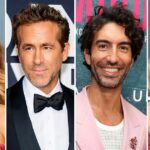 Blake Lively e Ryan Reynolds sorriem durante a saída no meio de Justin Baldoni e Taylor Swift Drama 2