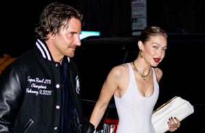 Bradley Cooper planejou tudo para o aniversário de Gigi’s Hadid: Fuente Bradley Cooper e Gigi Hadid viram o Philadelphia Eagles durante o jogo de playoff da NFL 791