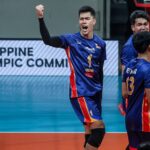 Infelizmente, os homens de Pilipinas Bryan Bagunas.