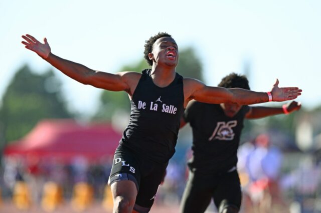 CIF-Track: Jaden Jefferson, de De La Salle esmaga o recorde estatal de encontro em 100

