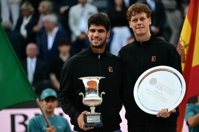 Carlos Alcaraz vence Jannik Sinner Italian Open Final