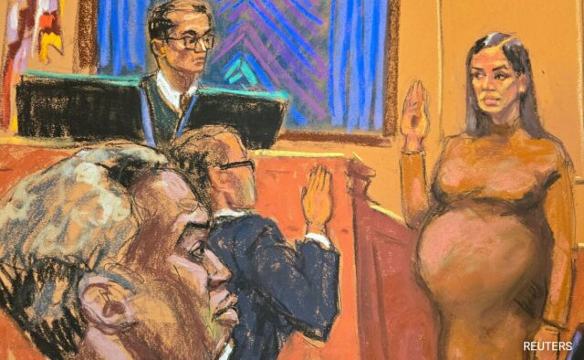 "Cavalos": Diddy, ex -Cassie, dá um testemunho de abuso

