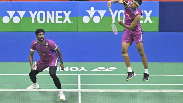 Cingapura Open: Satwik-Chirag é acabado com um acabamento semifinal

