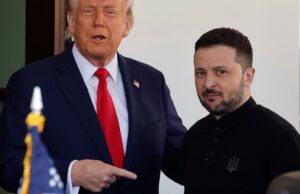 Como personalidades políticas-chave, eles respondem à assinatura do acordo mineral americano-ucraniano USA-UKRINE-Diplomacy-Trump-Green