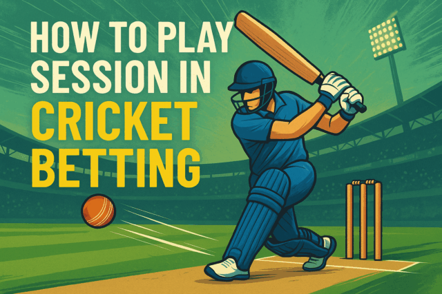 Como reproduzir a sessão no Cricket Bets, explicado simplesmente		


