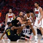 Curry, Butler e Green brilham quando os Warriors derrotam foguetes no jogo 7.