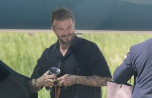 David O fluxo particular de David Beckham retorna a Luton no sábado, depois que a família desfrutou de um nobre jantar em Paris para comemorar seu 50º aniversário