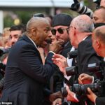 Denzel Washington na segunda -feira saiu de uma conferência de imprensa para os 2 mais baixos depois de sua briga com o Festival de Cannes na segunda -feira