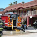 Departamento de Bombeiros de Santa Cruz para presos em motel