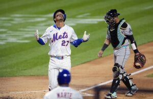 Diamondbacks sobrevive ao nono post, paira no limite MLB: Arizona Diamondbacks em New York Mets