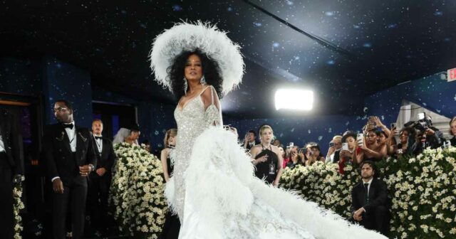 Diana Ross e muito mais: os trens mais dramáticos para a gala Met 2025



