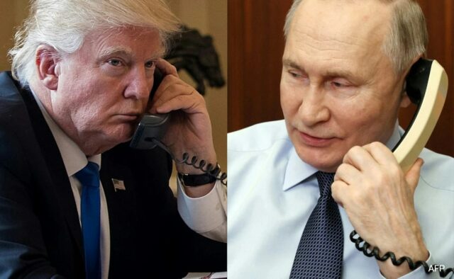 Donald Trump chama Vladimír Putin para tentar o cessar -fogo da Ucrânia

