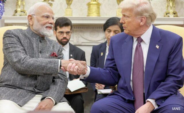 Donald Trump oferece mediação da Índia e Pak após o acordo dos pais Accord



