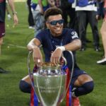 Doue reagiu depois de vencer a Liga dos Campeões: o sonho se tornou realidade