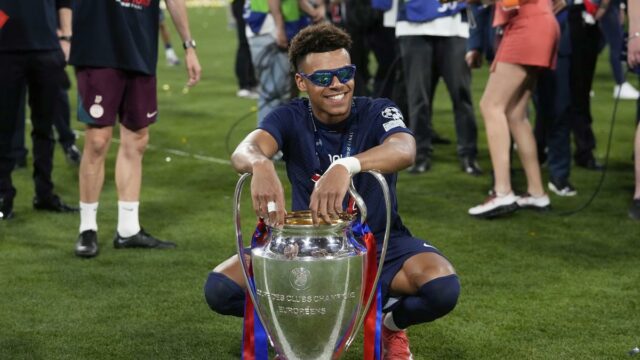 Doue reagiu depois de vencer a Liga dos Campeões: o sonho se tornou realidade

