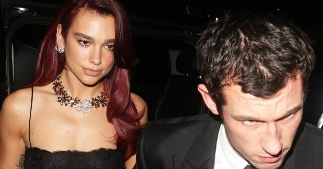 Callum Turner e Dua Lipa
