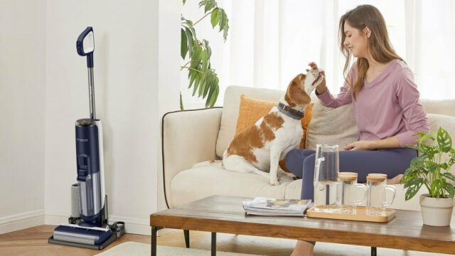 Dyson, mova -se. A combinação a vácuo é a solução perfeita para você.




