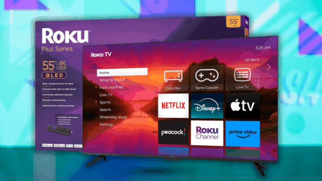 Economize mais de US $ 150 nesta TV inteligente Roku e comece a transmitir em 4K


