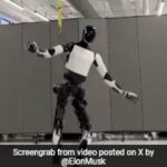 Elon Musk compartilha o robô "Vídeo de dança em tempo real" Robot Tesla Optimus Optimus