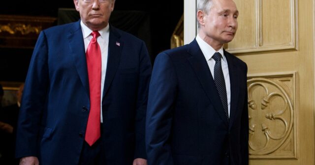 Enquanto Putin perdeu seu tiro em paz

