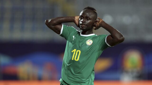 Esquadrão Senegal: Sadio Manet para Miss vs. Ireland, Inglaterra

