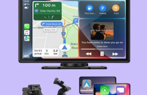 Esta tela de veículo de US $ 80 manterá as crianças entretidas enquanto dirigiam. Esta tela de veículo de US $ 80 manterá as crianças entretidas enquanto dirigiam.