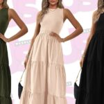 Este vestido confortável o levará do avião para o jantar