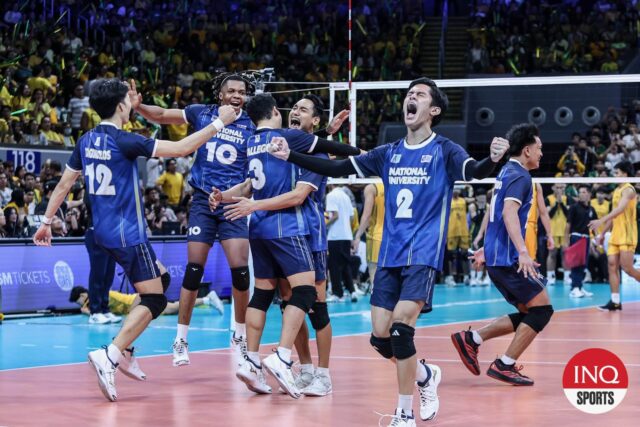 NU Bulldogs derrotou Feu Tamaraws UAAP Temporada 87 Campeões de Vôlei Masculino