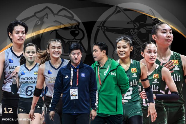 Os dois últimos campeões do UAAP, Universidade Nacional e La Salle, renovam sua rivalidade com uma trilogia nas finais da temporada 87 da 87 feminina enquanto lutam pelo legado e pela supremacia.
