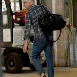 Gary Lineker veio para estudos da BBC hoje antes de seu último desempenho no anfitrião