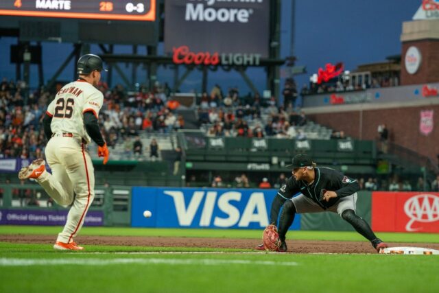 MLB: Arizona Diamondbacks para os gigantes de São Francisco
