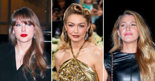 Quando Blake Lively foi visto com os famosos amigos Taylor Swift e Gigi Hadid?