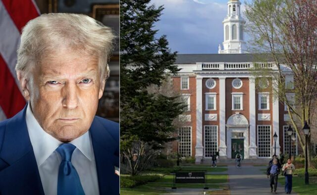 Harvard processa o governo Trump por concluir a matrícula de estudantes estrangeiros

