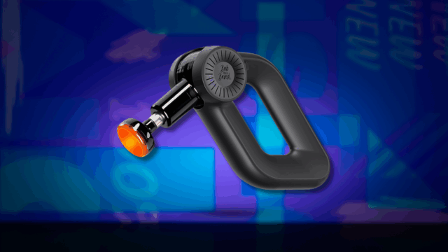 Bob e Brad D6 Pro Plus Massage Gun com calor, percussão profunda de tecidos com amplitude de 16 mm, ferramenta de massagem muscular profissional para atletas, massageador de mão elétrica silenciosa, FSA e HSA elegíveis