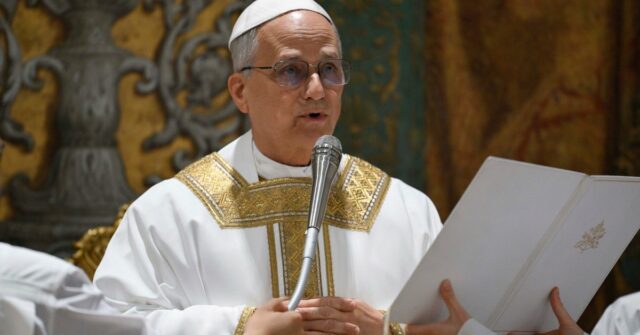 Inauguração do Papa Lea



