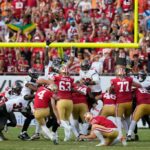 Jake Moody, o kicker dos 49ers que trabalha com um novo gerente no ano passado, ainda precisa ganhar seu emprego.