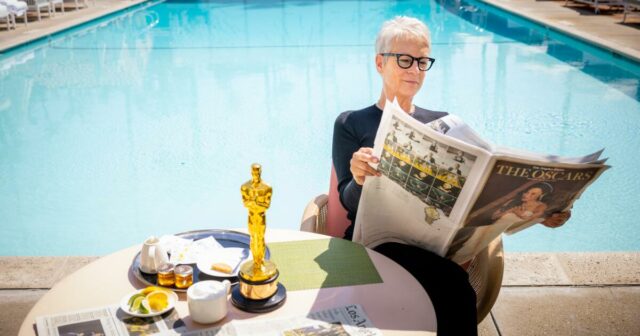 Jamie Lee Curtis só queria que um anúncio fosse removido, para não se tornar o 'filho da falsificação da Internet'

